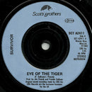 Survivor : Eye Of The Tiger (7", Single, Blu)