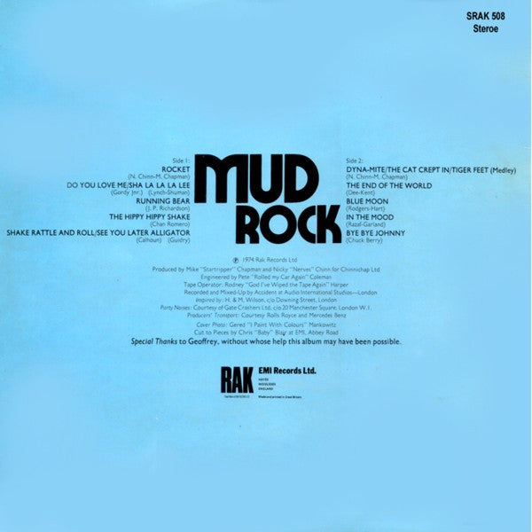 Mud : Mud Rock (LP, Album)