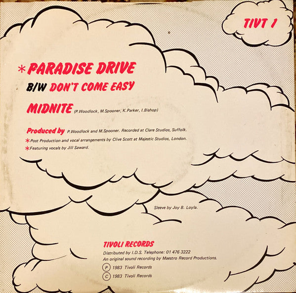 Midnite : Paradise Drive (12", Single)