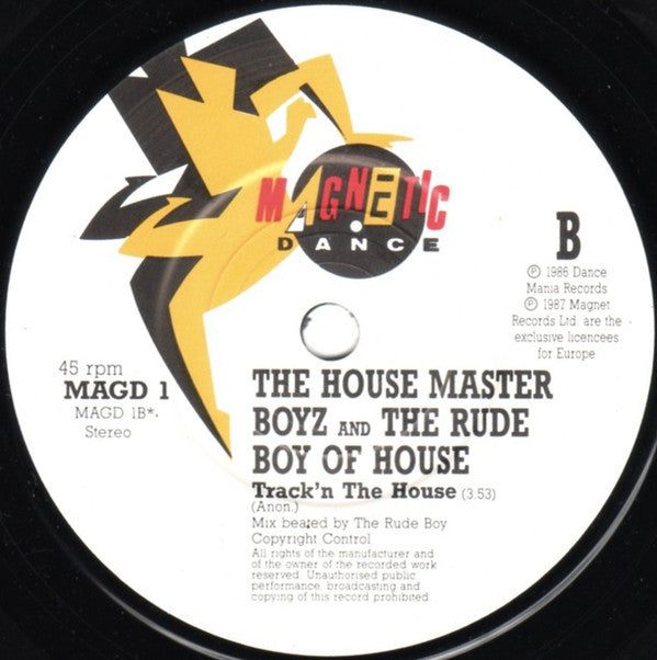 The Housemaster Boyz And The Rude Boy Of House : House Nation (7", Single)