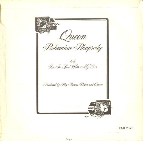 Queen : Bohemian Rhapsody (7", Single, Pic)