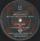 Orchestral Manoeuvres In The Dark : If You Leave (7", Single)