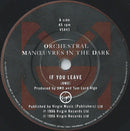 Orchestral Manoeuvres In The Dark : If You Leave (7", Single)