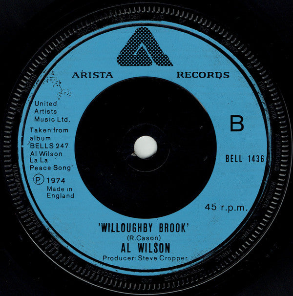 Al Wilson : The Snake (7", Single, RE)