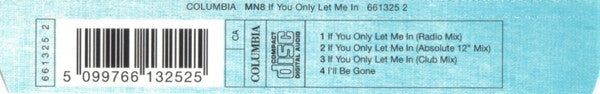 MN8 : If You Only Let Me In (CD, Single)