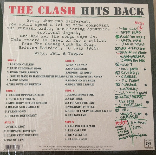 The Clash : Hits Back (3xLP, Comp, RM, 180)