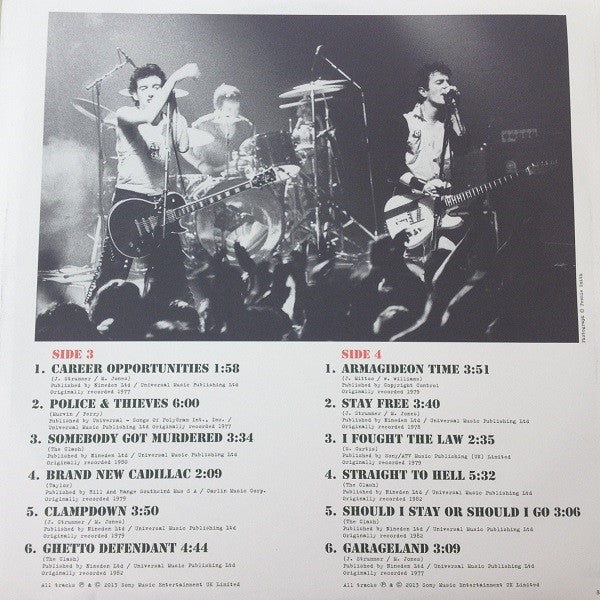 The Clash : Hits Back (3xLP, Comp, RM, 180)