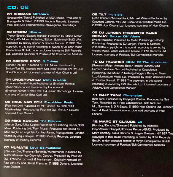 Various : The Best Trance Anthems ...Ever! - The John '00' Fleming Wise Buddah Mix (2xCD, Comp, Mixed)