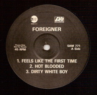 Foreigner : Foreigner (12", Comp, Promo)