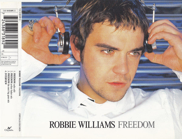 Robbie Williams : Freedom (CD, Single)