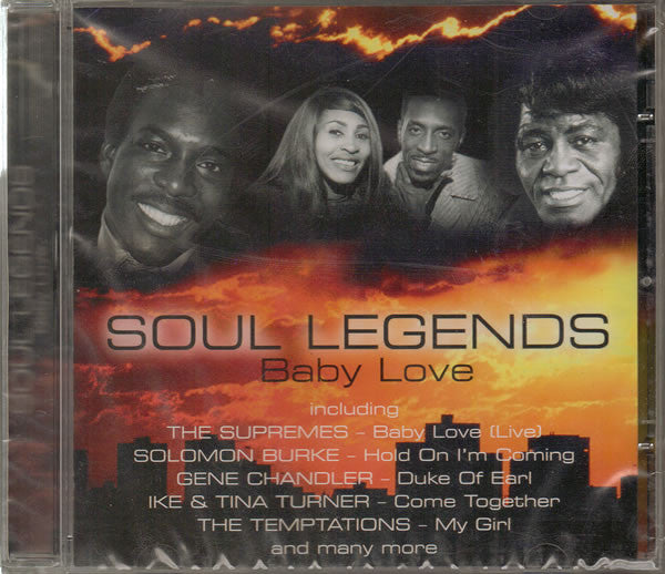 Various : Soul Legends - Baby Love (CD, Comp)