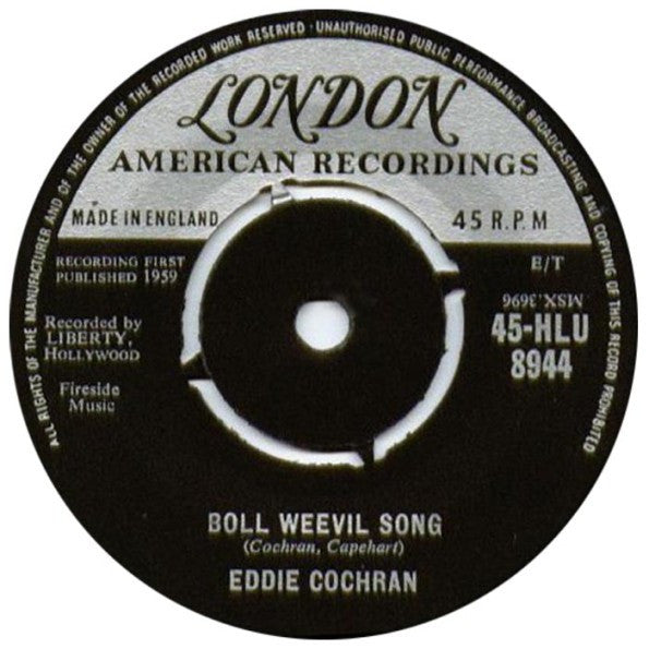 Eddie Cochran : Somethin' Else (7", Single, RP, 4 P)