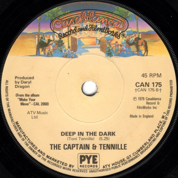 Captain And Tennille : Do That To Me One More Time (7", Single)