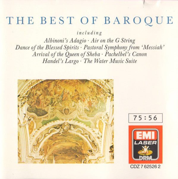 Various : The Best Of Baroque (CD, Album, Comp, RE, RM)