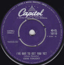 Gene Vincent : My Heart (7", Single)