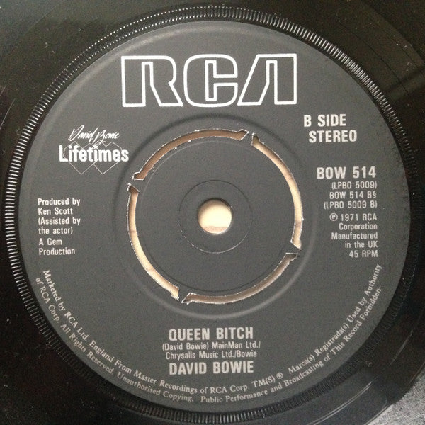 David Bowie : Rebel Rebel (7", Single, RE)