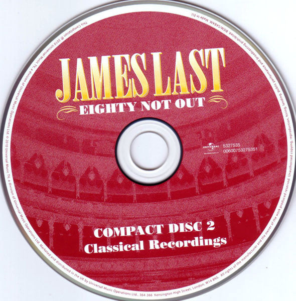 James Last : Eighty Not Out (3xCD, Comp)