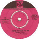 The Foundations : Baby, Now That I've Found You (7", Single, Pur)