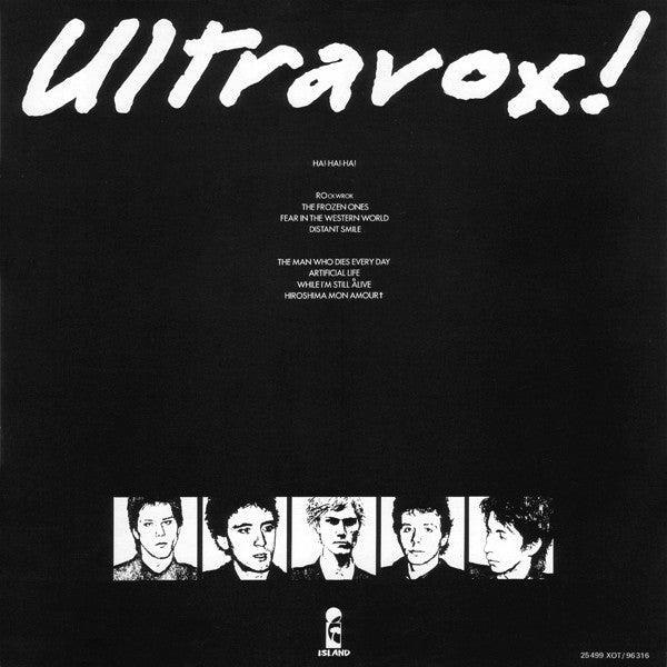 Ultravox : Ha!-Ha!-Ha! (LP, Album, RE, Blu)