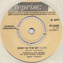 Norman Greenbaum : Spirit In The Sky (7", Single, Mono, Kno)