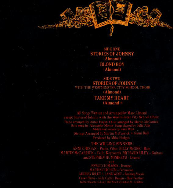 Marc Almond : Stories Of Johnny (12", Single)