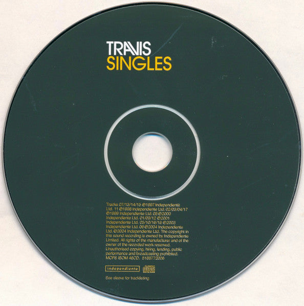 Travis : Singles (CD, Comp)