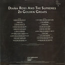 The Supremes : 20 Golden Greats (LP, Comp)