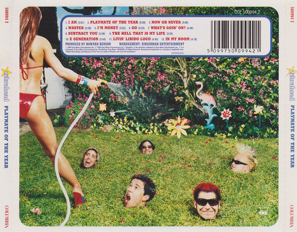 Zebrahead : Playmate Of The Year (CD, Album, M/Print)