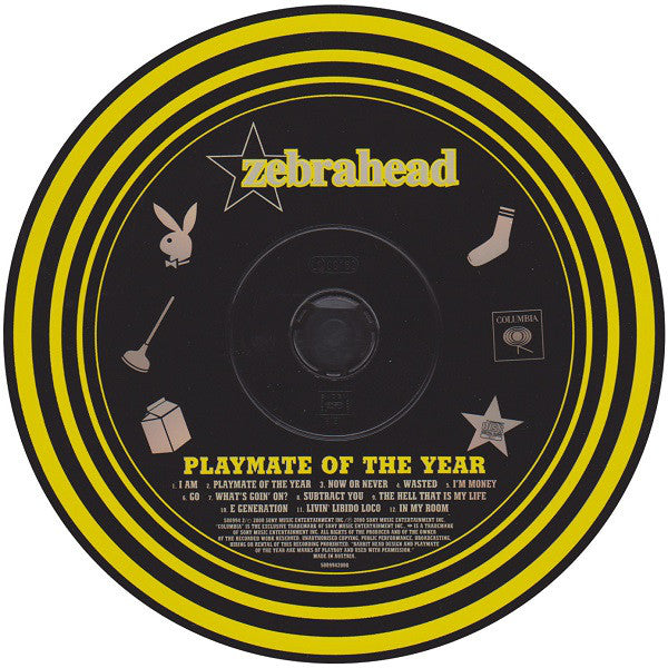 Zebrahead : Playmate Of The Year (CD, Album, M/Print)