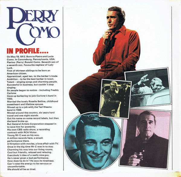 Perry Como : 40 Greatest (2xLP, Comp, Ltd)