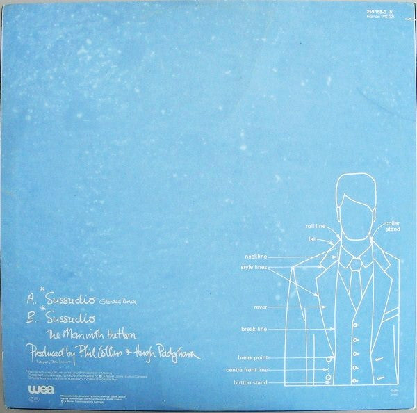 Phil Collins : Sussudio (Extended Remix) (12", Maxi)