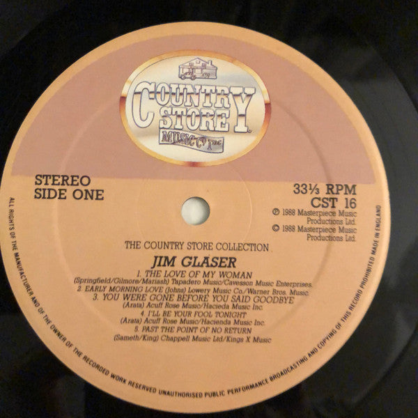 Jim Glaser : The Country Store Collection (LP)