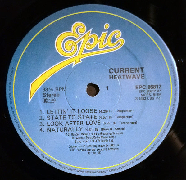 Heatwave : Current (LP, Album)