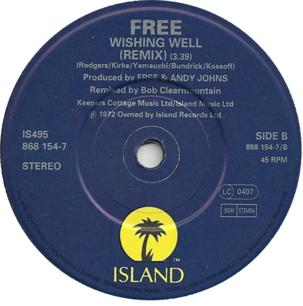 Free : My Brother Jake (7")