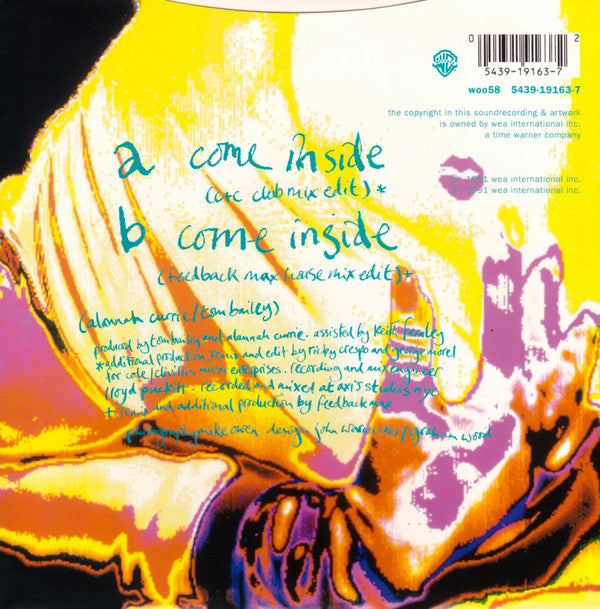 Thompson Twins : Come Inside (7")