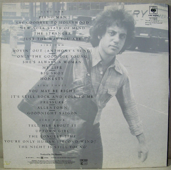 Billy Joel : Greatest Hits Volume I & Volume II (2xLP, Comp, RP, Red)