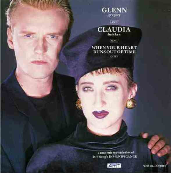 Glenn Gregory And Claudia Brücken : When Your Heart Runs Out Of Time (3'20") (7", Single)