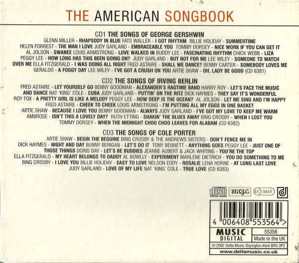 Various : The American Songbook (3xCD, Comp + Box)