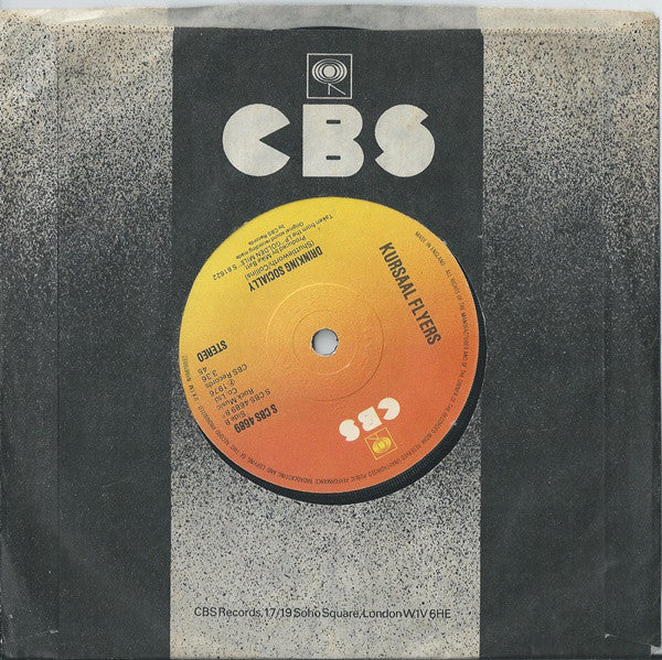 Kursaal Flyers : Little Does She Know (7", Single, Sol)