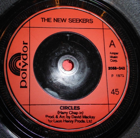 The New Seekers : Circles (7", Single, Sol)