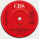 Bonnie Tyler : Notes From America (7")