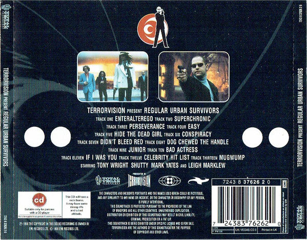 Terrorvision : Regular Urban Survivors (CD, Album)