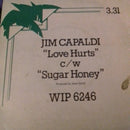 Jim Capaldi : Love Hurts (7", Single, Sol)