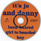 It's Jo And Danny : Lank Haired Girl To Bearded Boy (CD, Album)