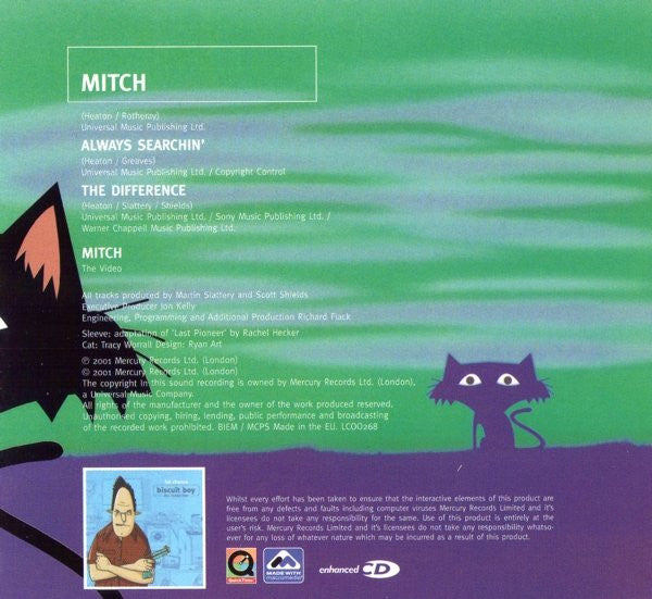 Biscuit Boy : Mitch (CD, Single, Enh, CD1)