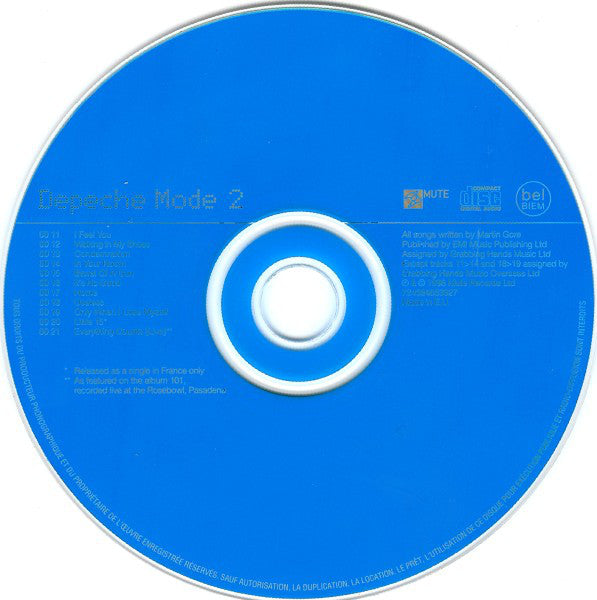 Depeche Mode : The Singles 86>98 (2xCD, Comp, RE, RM)