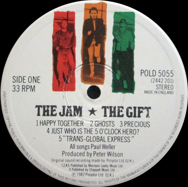 The Jam : The Gift (LP, Album, RP)