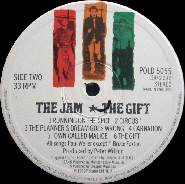 The Jam : The Gift (LP, Album, RP)