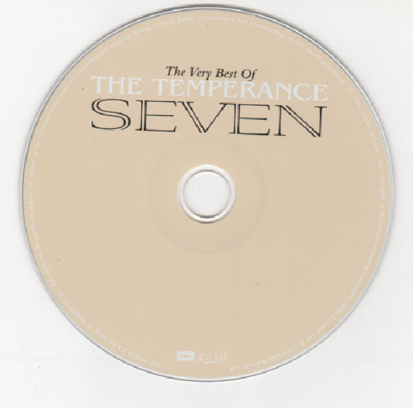 The Temperance Seven : The Very Best Of The Temperance Seven (CD, Comp, RM)