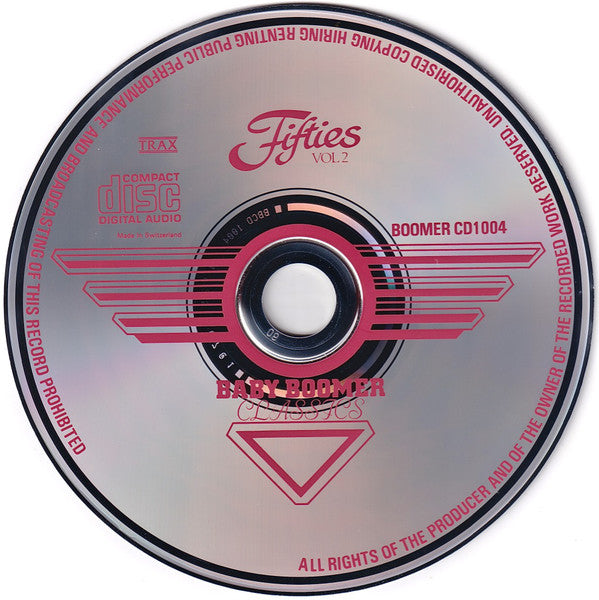 Various : Baby Boomer Classics - Fifties Vol. 2 (CD, Comp)